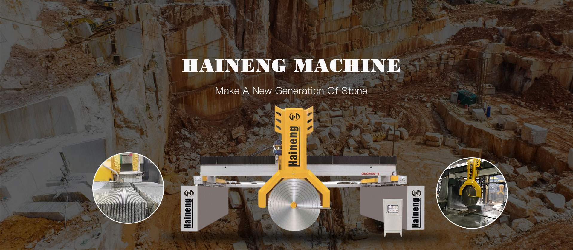 Chine fabricant de machines à découpe en pierre multiples