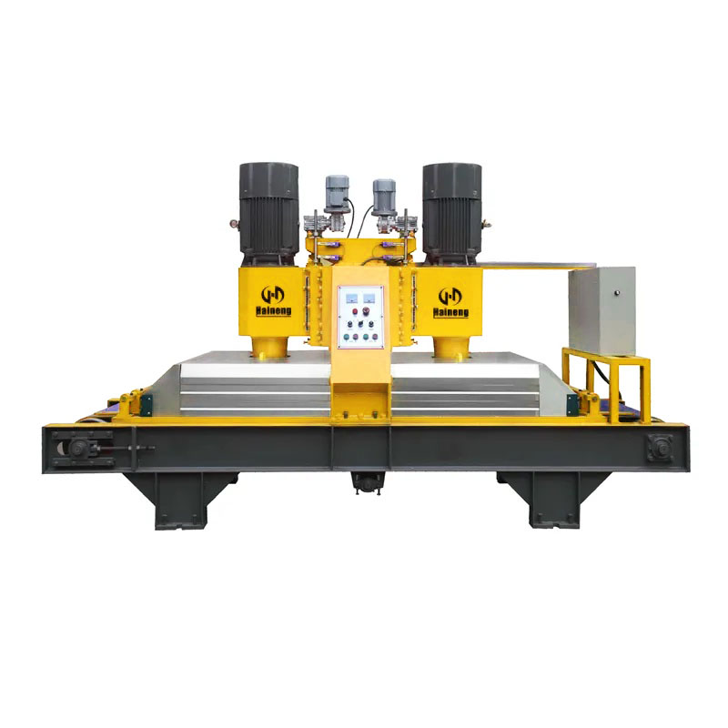 Machine de calibrage de deux têtes